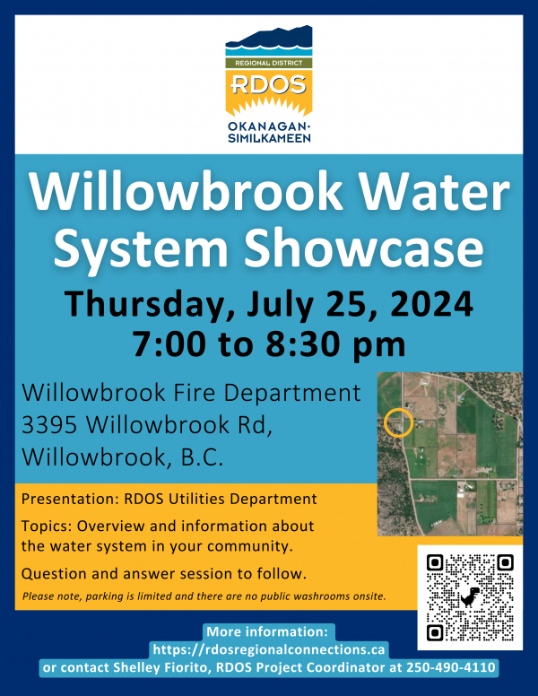 Willowbrook Water System Showcase July 25