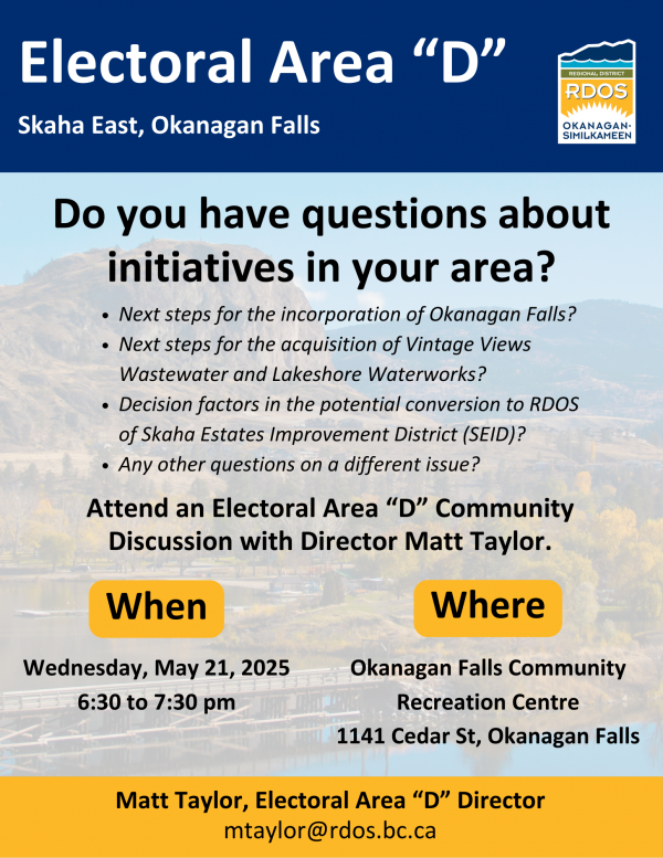 community discussion poster