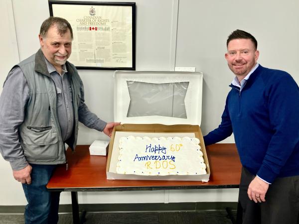 RDOS 60th Anniversary cake photo