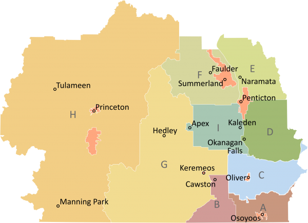 20230406 RDOS Electoral Area Map