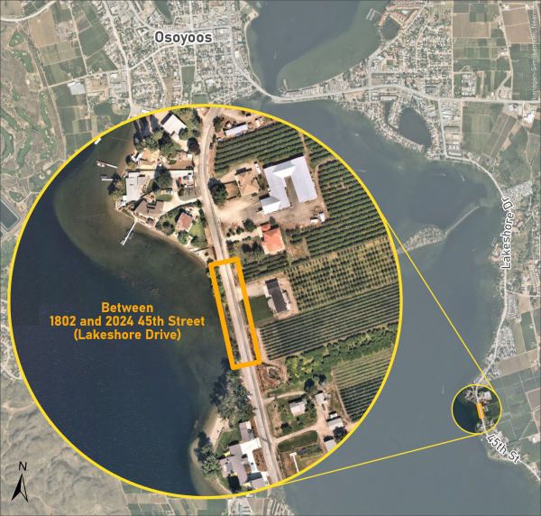 Osoyoos Lake pathway improvement project