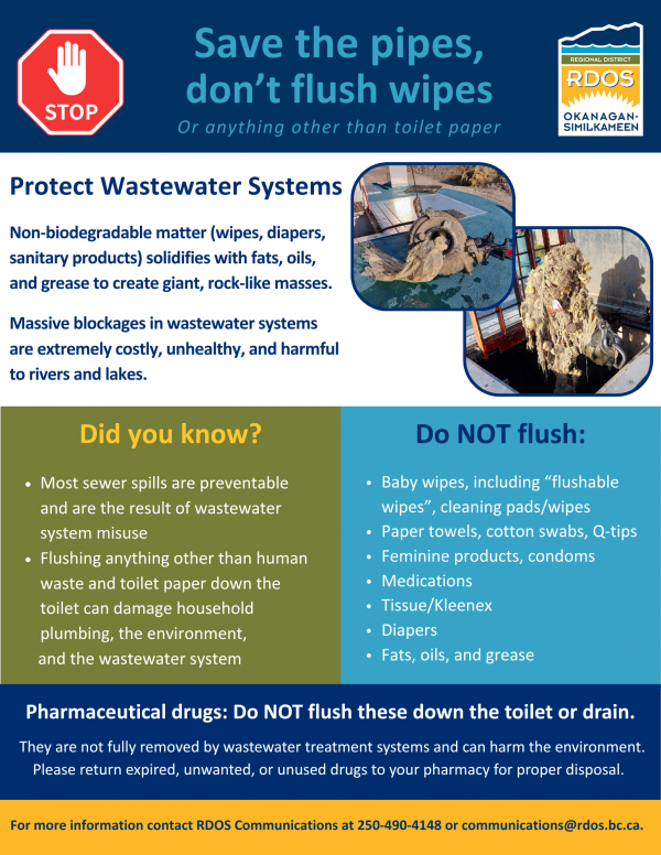 What not to flush Wastewater Systems5