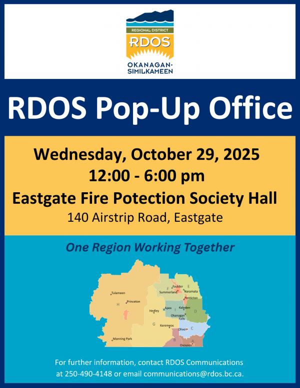 RDOS Oct 29 Eastage pop up poster 
