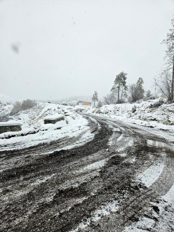 Landfill 3 Winter Conditions Hill