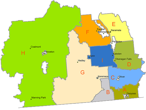 Electoral Area Map