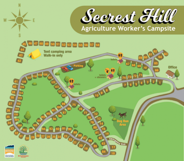 secrest hill map